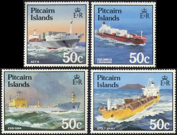 1985 Ships (1st series) Stamps 1985 Ships (1st series) Stamps
